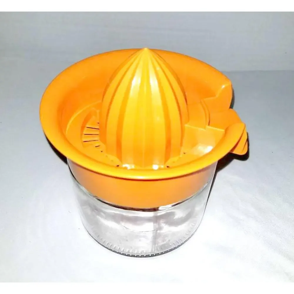 Citrus Juicer Glass Storage Jar 1970s